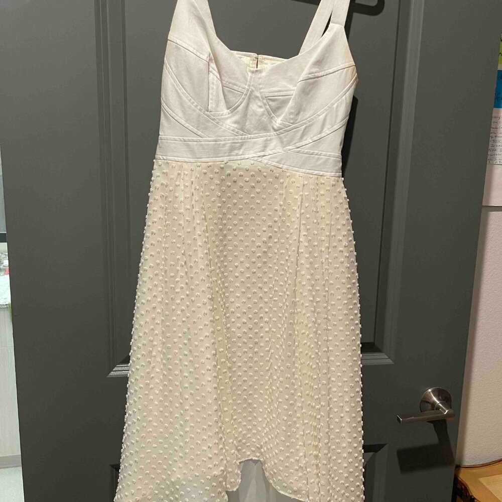 NANETTE LEPORE WHITE DRESS - 4